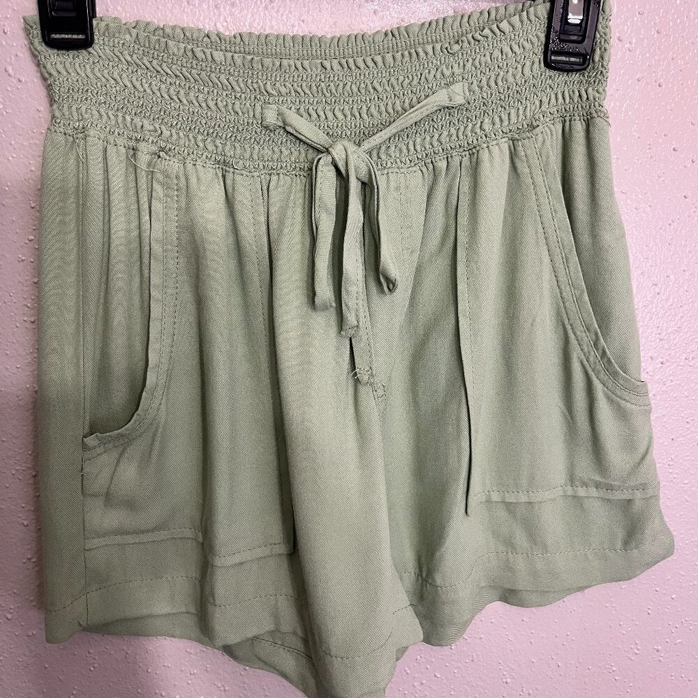 Ci Sono Ultra-Light Elastic Waist Drawstring Athletic Sh, M, mint, used-like new
